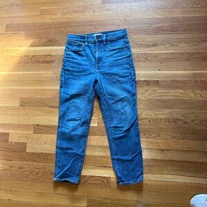 Madewell Classic Straight Jeans